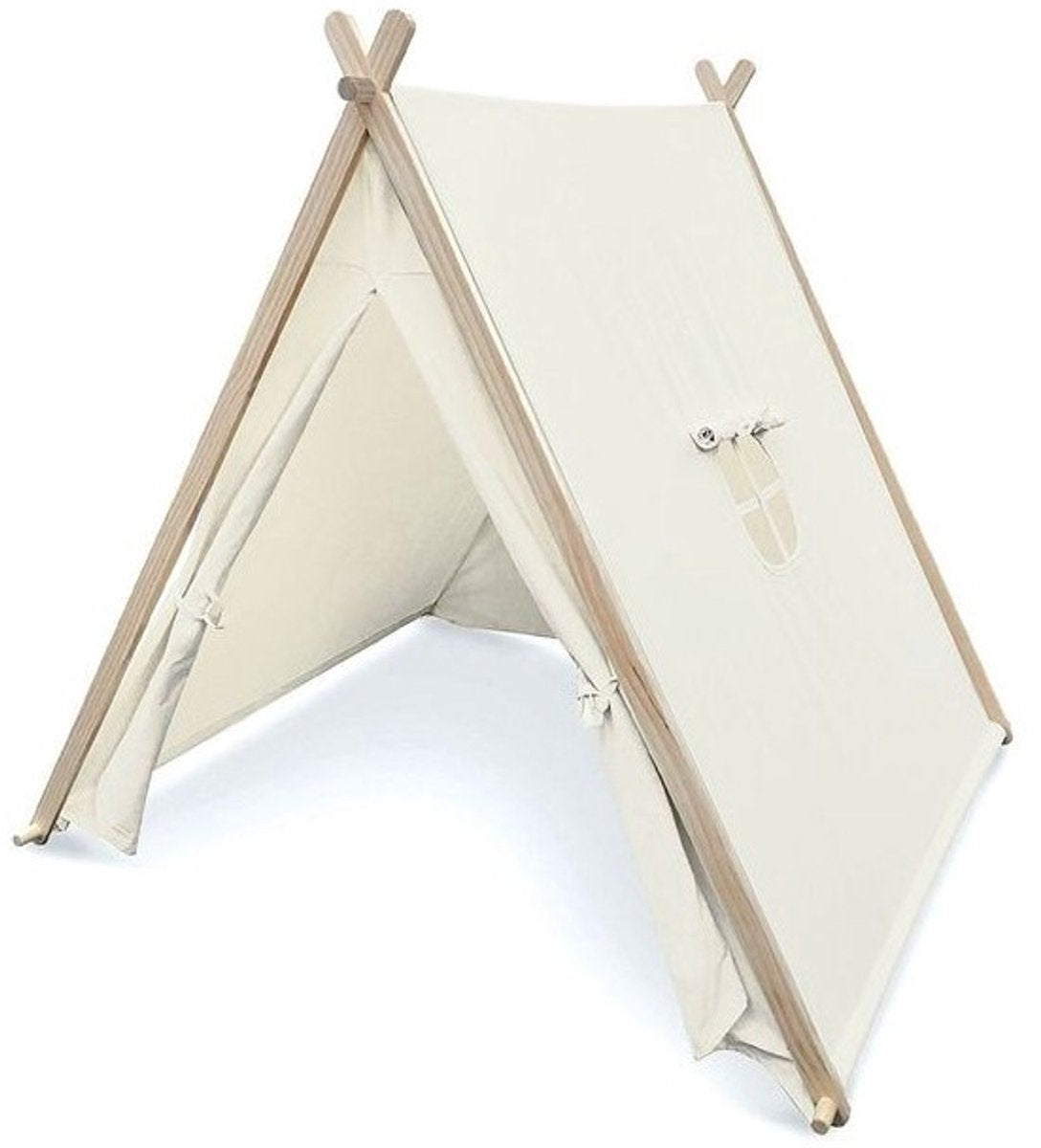 Tenda da gioco canadese Vilac casetta - 115x100x108 cm - ecru