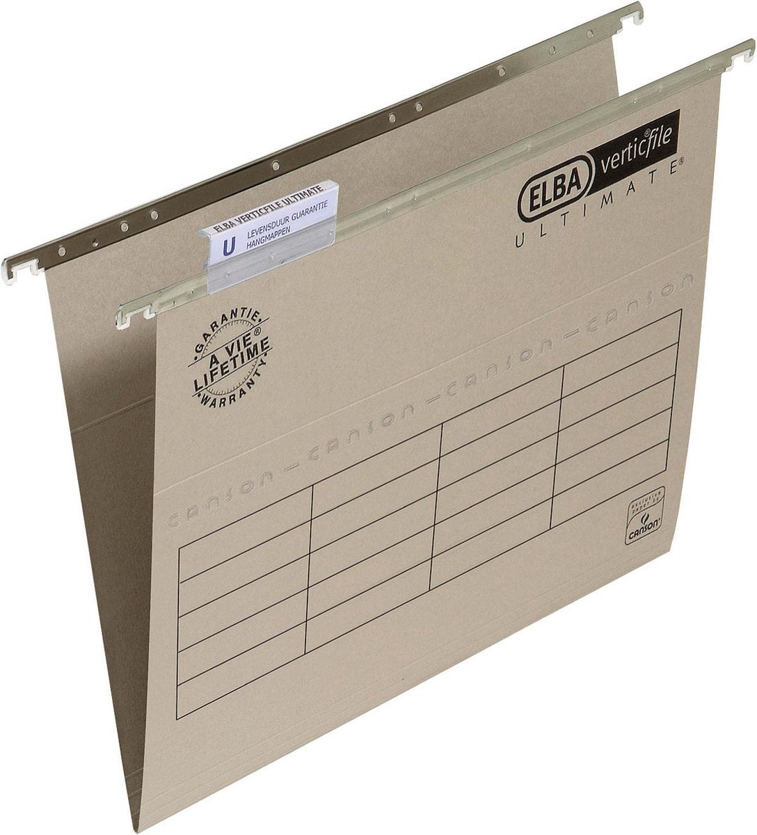 Elba hangmappen voor laden verticfile ultimate formaat folio v-bodem