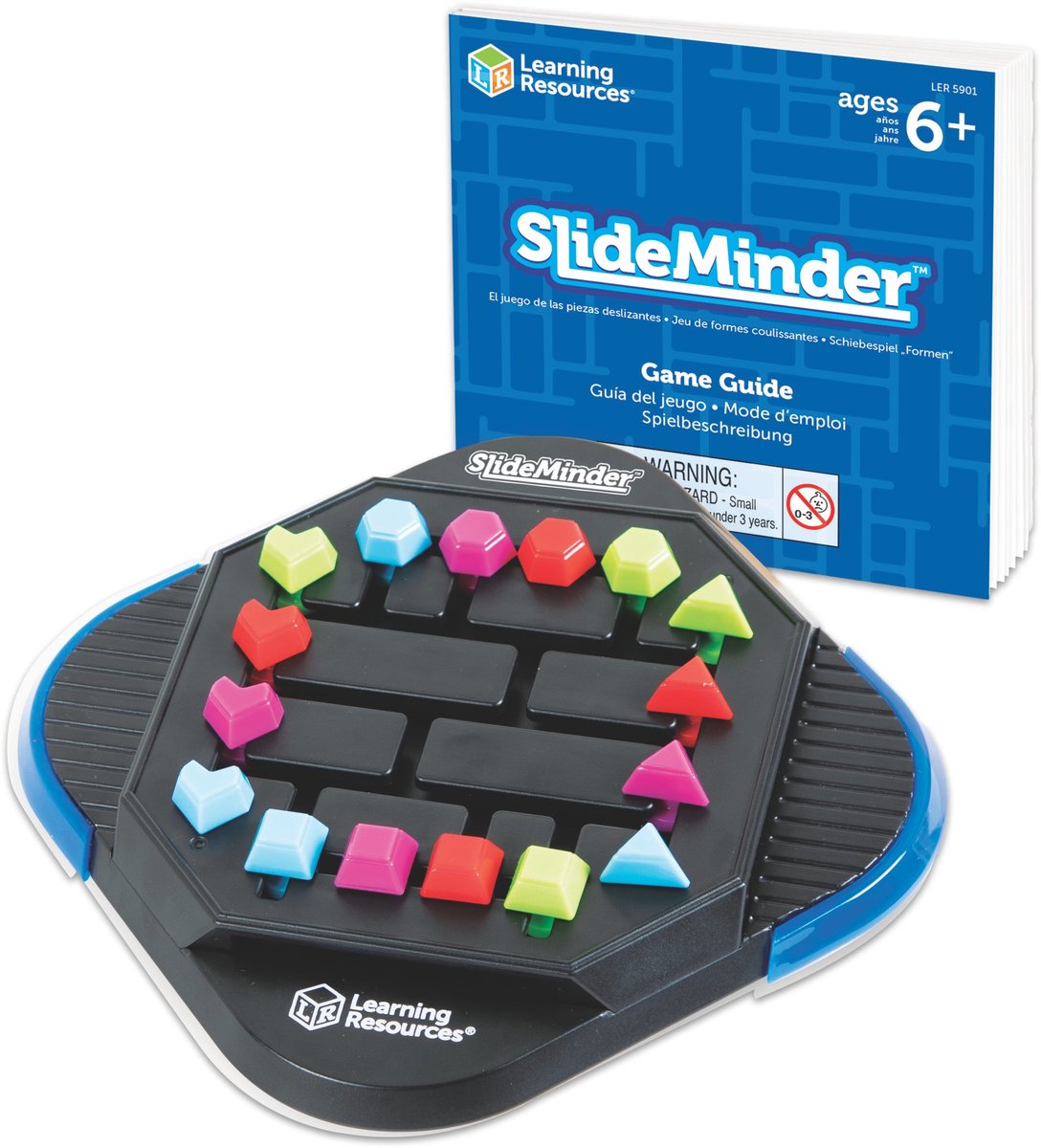 Learning resources educatief schuifspel slideminder - denkspel voor kinderen. - 3+
