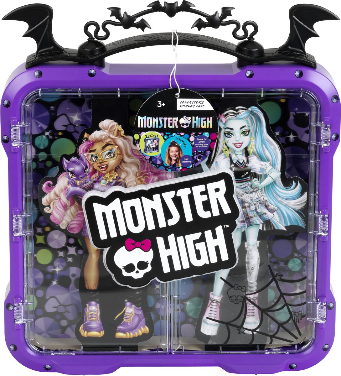 Klein juguetes monster high - vitrina para 4 muñecas