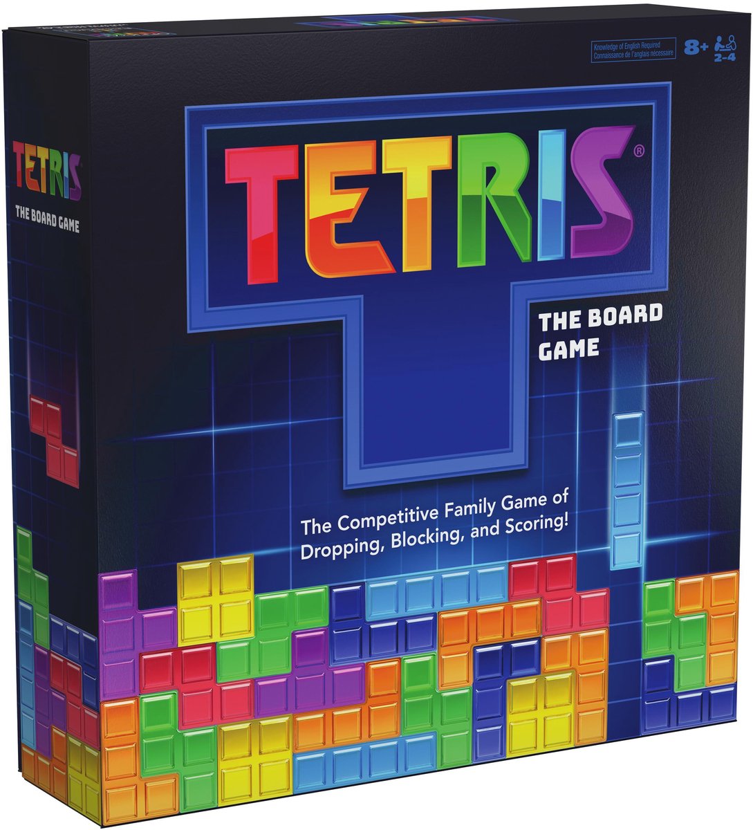 Giochi Spin Master - Tetris - Gioco da tavolo - 2-4 giocatori - Tetris