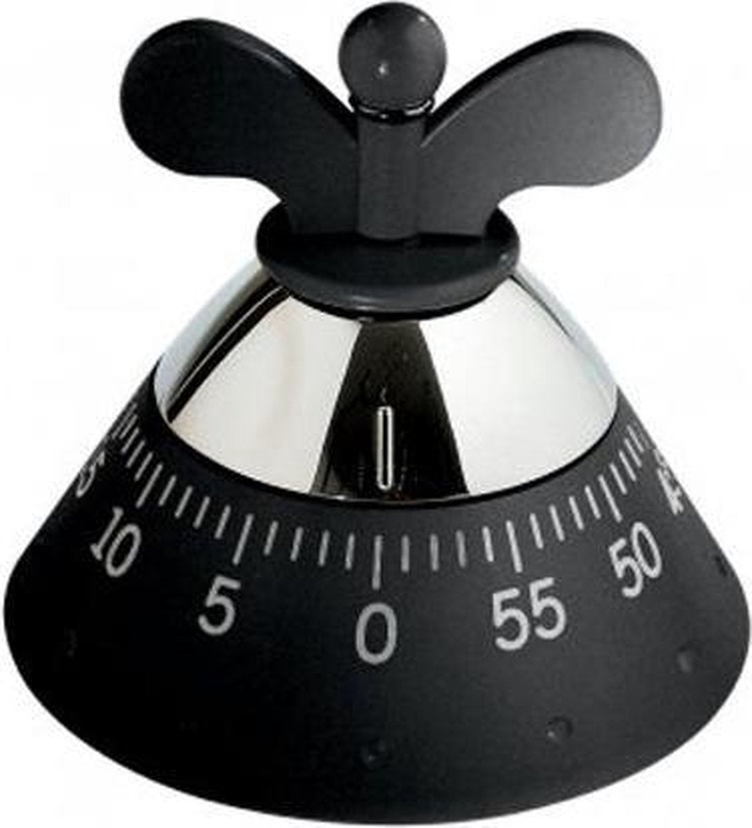 Timer da cucina Alessi - timer da cucina - nero
