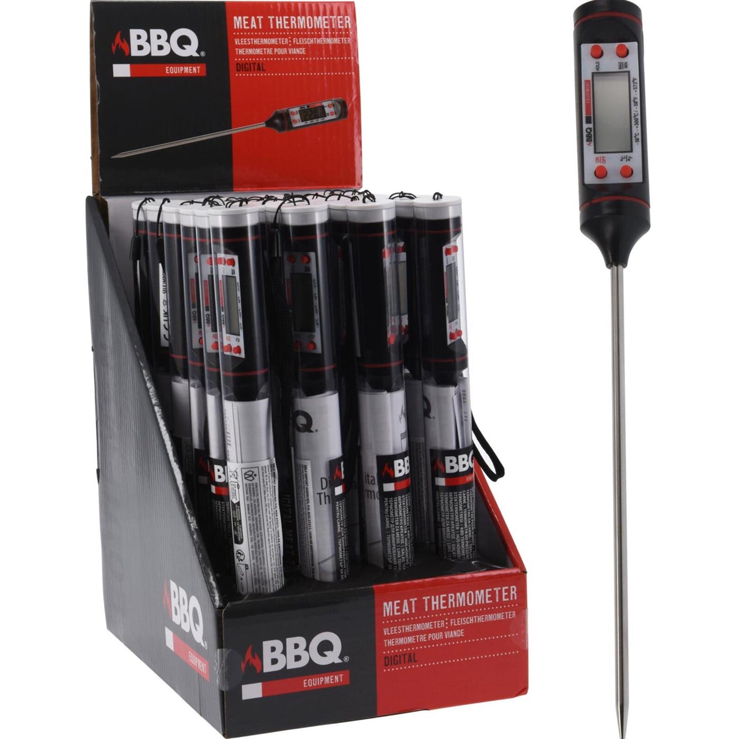 Termometro per carne BBQ digitale b o
