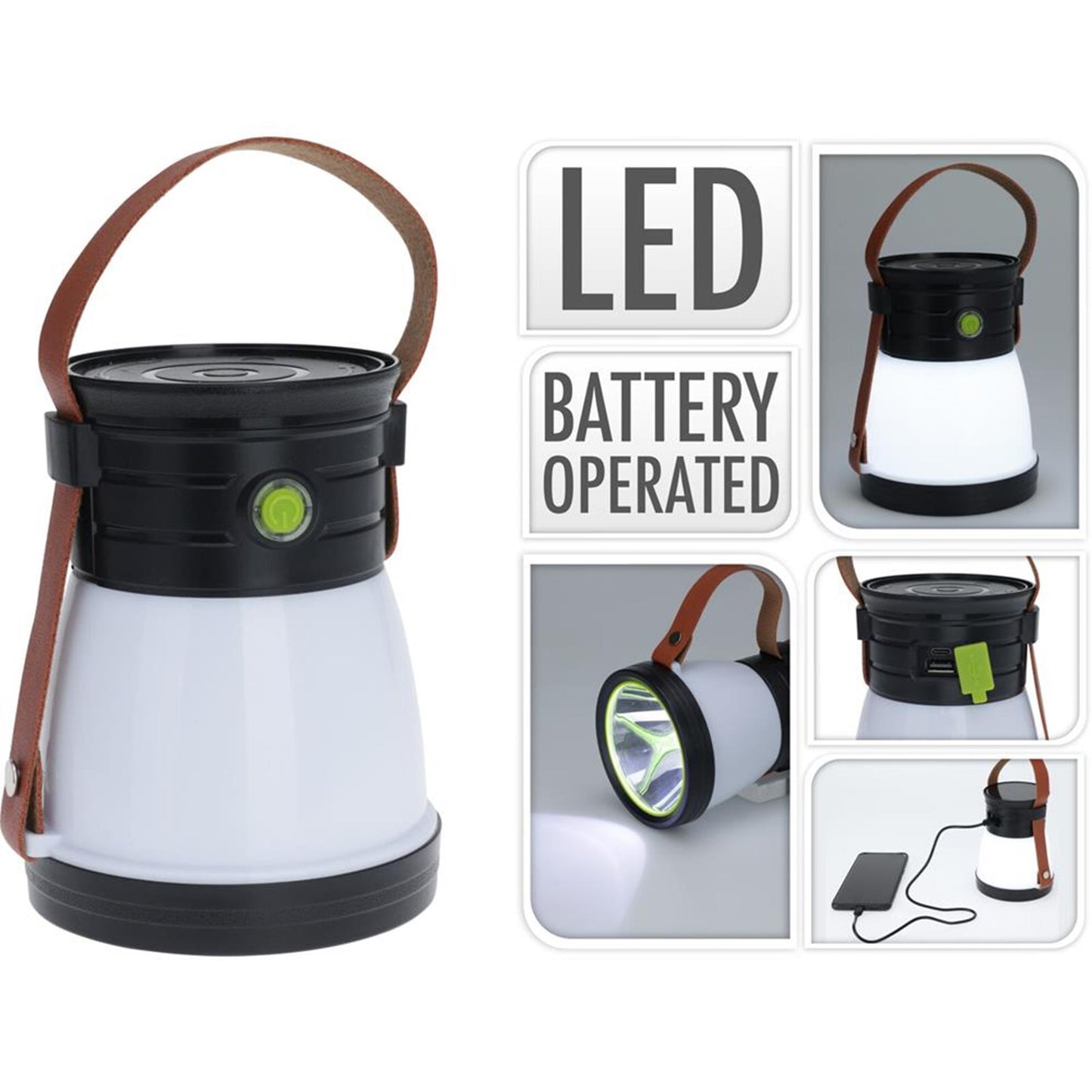 Lámpara de camping Redcliffs recargable