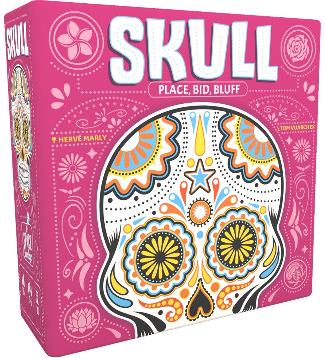 Calavera de vaqueros espaciales - juego de mesa en inglés