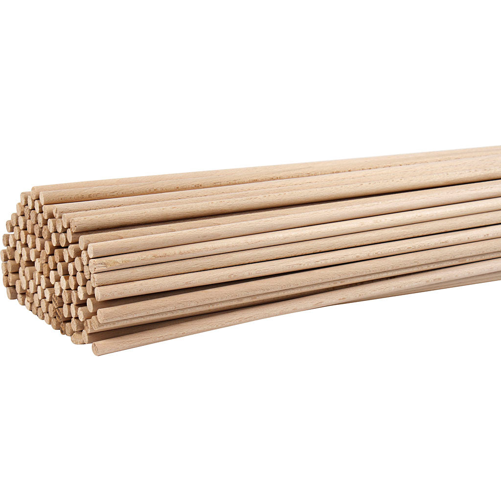 Bastoncini per fiori Creativ Company, l: 60 cm, d 8 mm, 10 pezzi 1 scatola