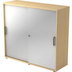Bach hammerer sliding door cabinet 3fh maple, silver