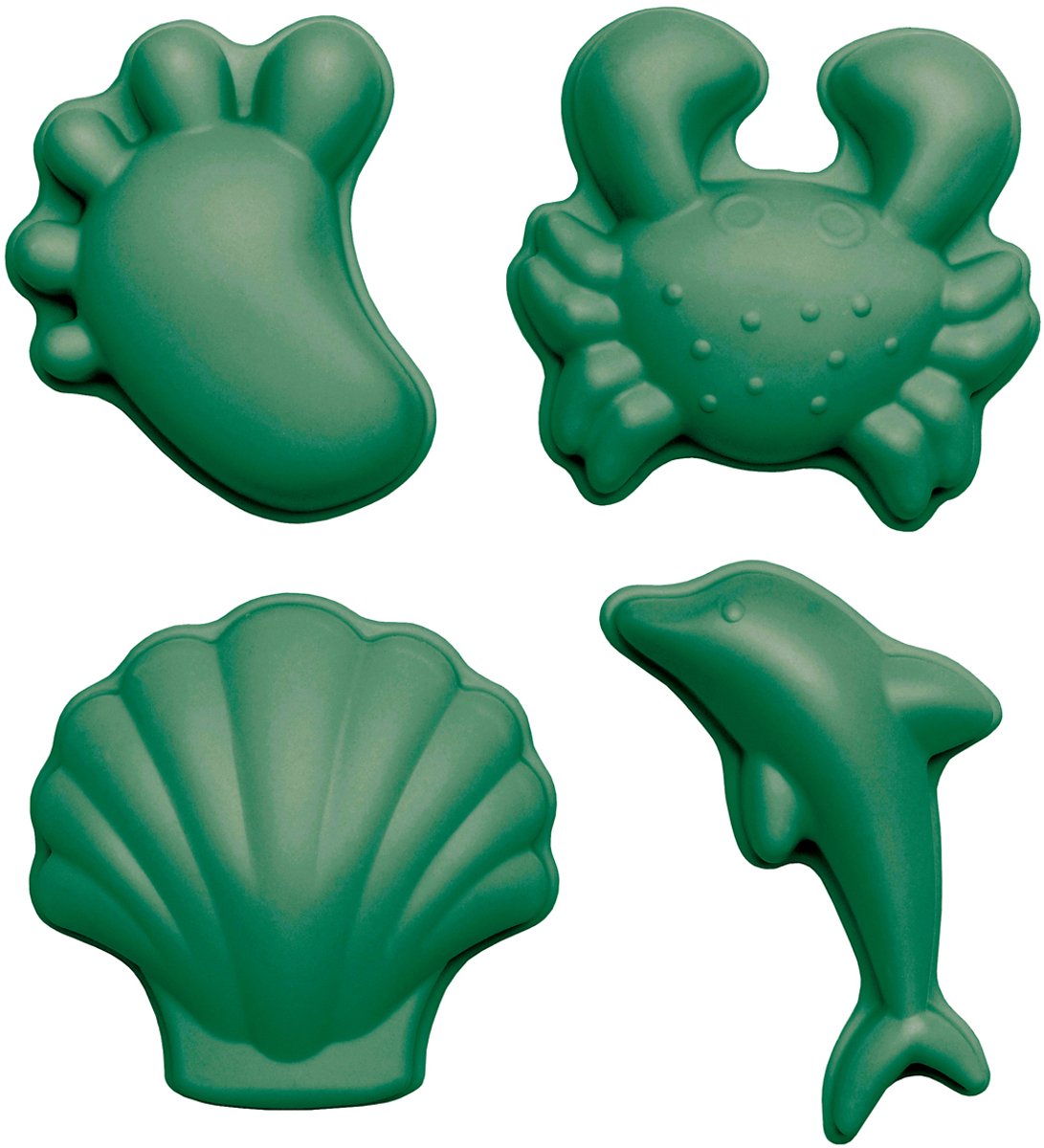 Moldes de arena Scrunch - verde - plegables - reciclables