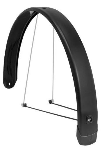 Eurofender EF Mudguard detrás de Tempo cuadrado 28 pulgadas 58 mm de negro