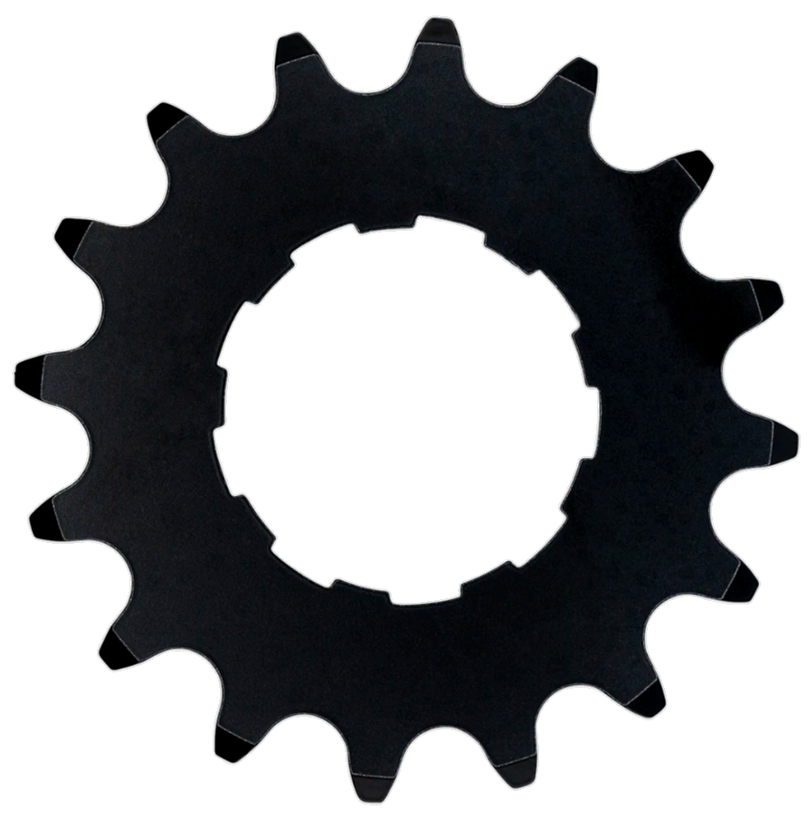 KMC Gear 16t posteriore Enviiolo Nuvinci Nero