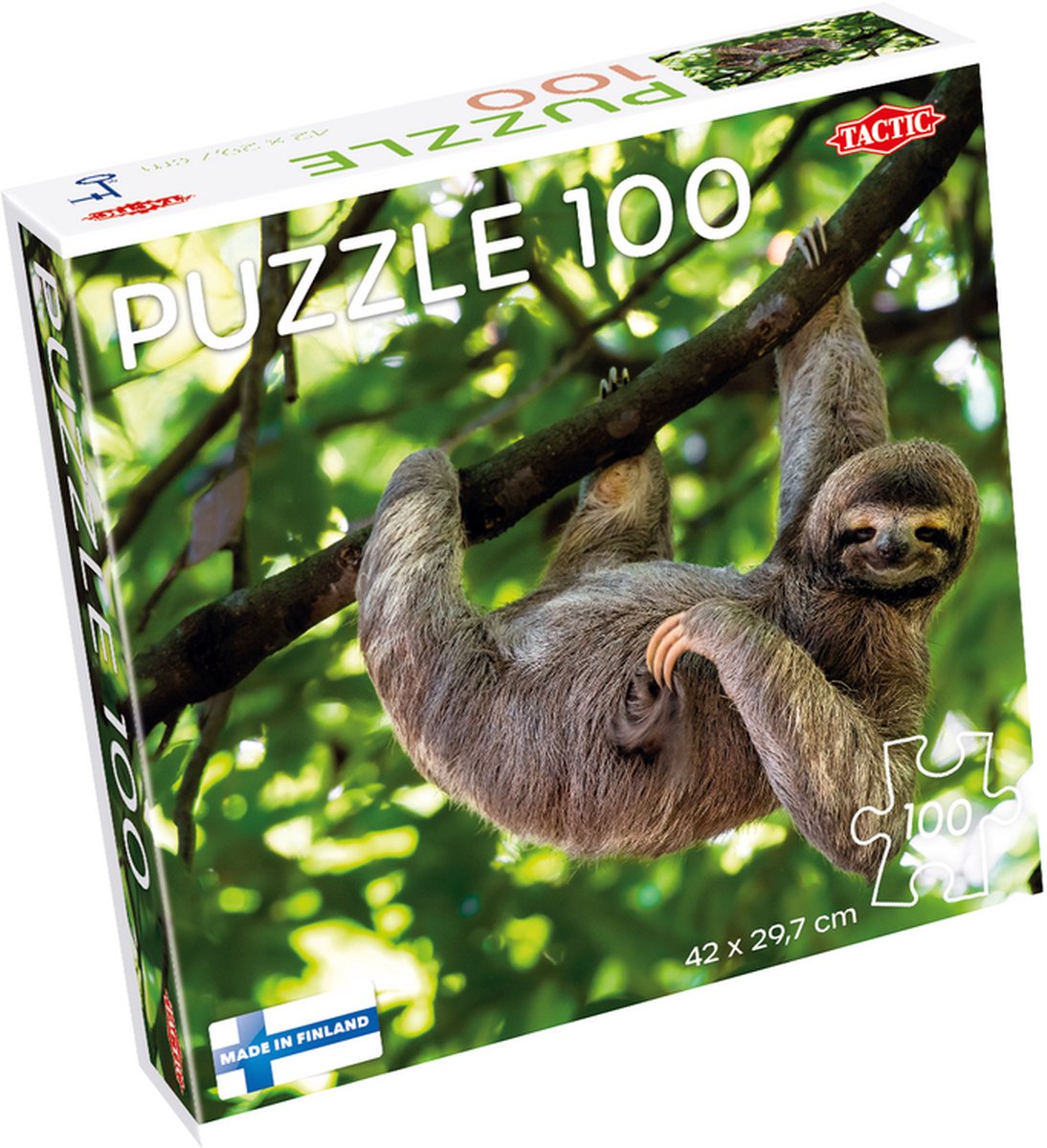 Braccetto puzzle tattico che pende sull'albero, 100 °.