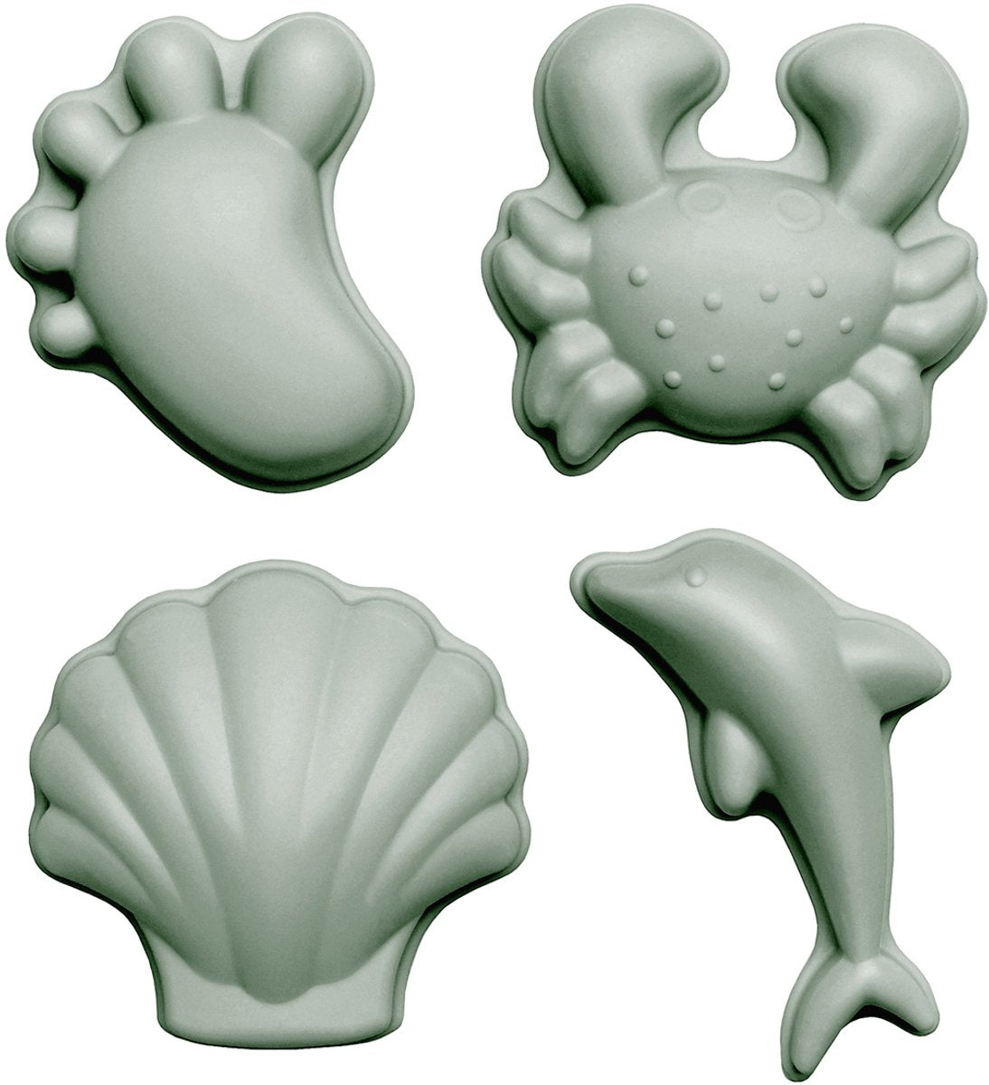 Moldes de arena Scrunch - verde - plegables - reciclables