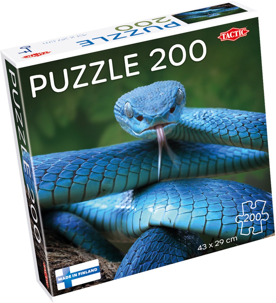Táctico rompecabezas Puzzle Blue Viper, 200st.