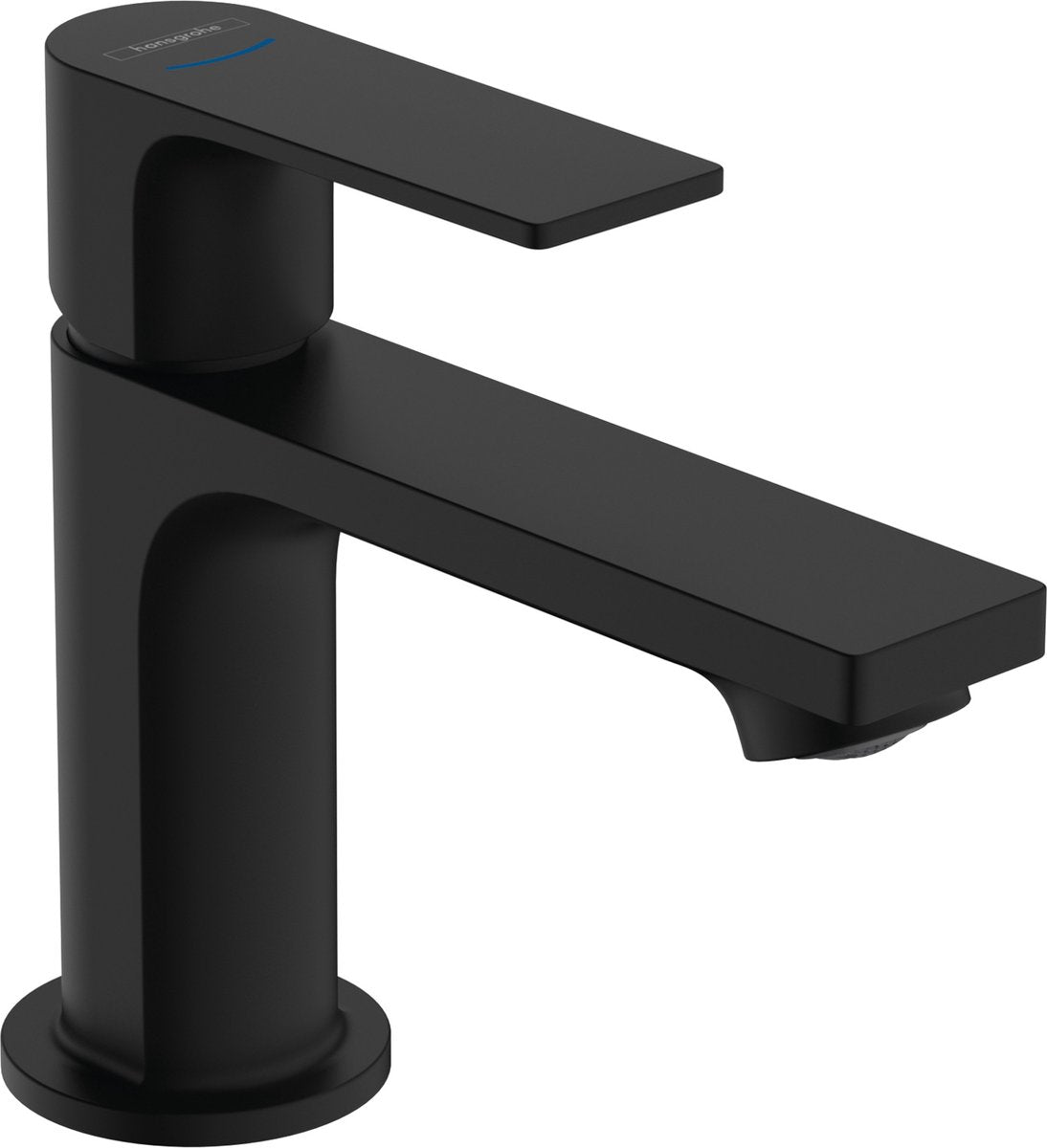 Hansgrohe rebris e - rubinetto lavabo - rubinetto WC - funzionamento monocomando - senza scarico - dimensione 80 mm - per acqua fredda - nero opaco