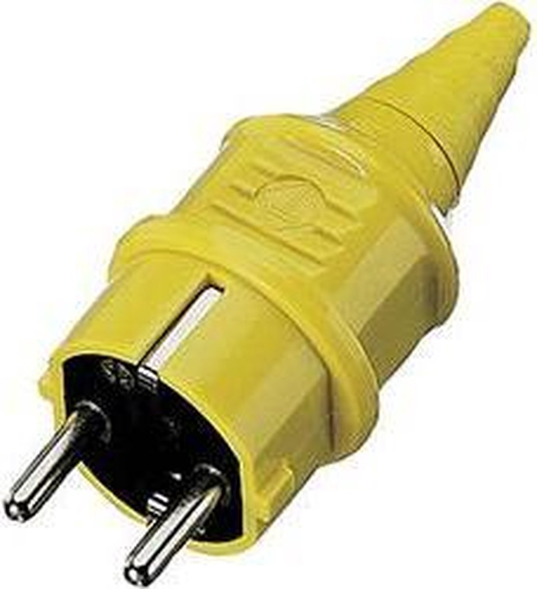 Spina Mennekes 10840 con terra in plastica 230 v gialla IP44