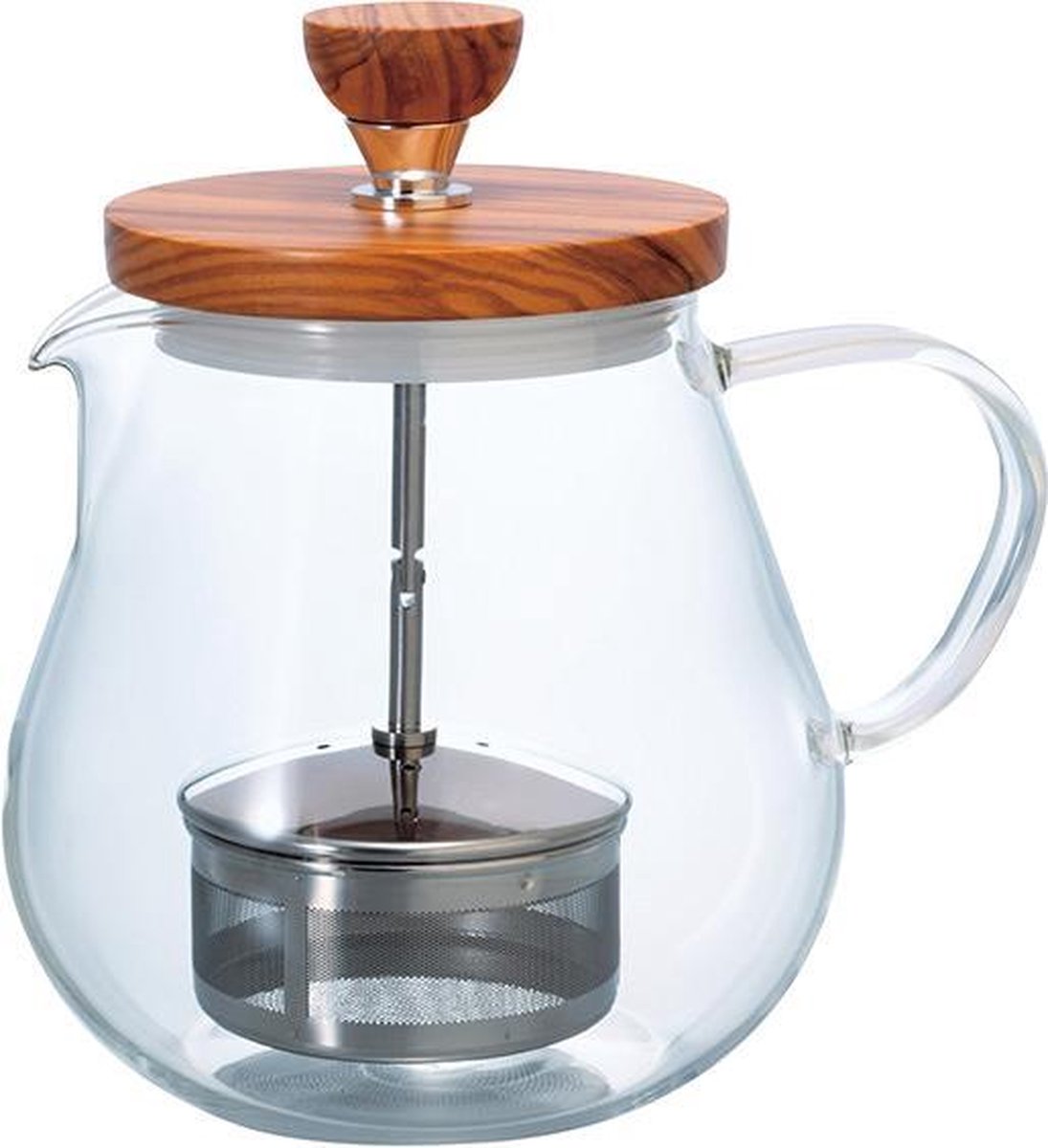 Tetera Hario con madera de olivo - 700ml