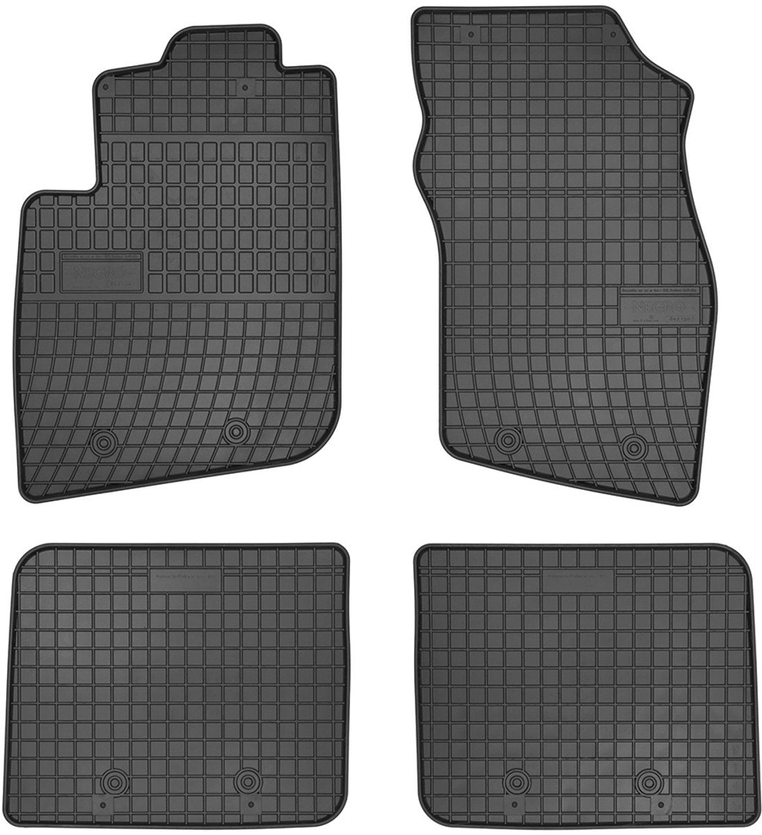 Alfombrillas de goma frogum volvo s40 1996-2004 -
