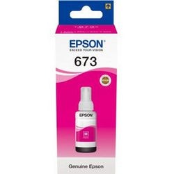 Boccetta d'inchiostro epson c13t67334a t6733 magenta