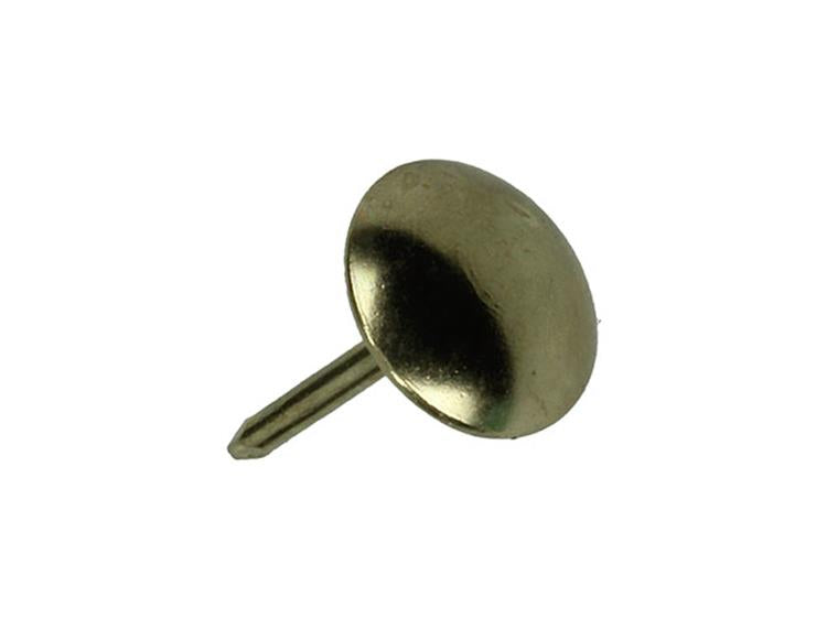 Mack 1017862 - Clavo embellecedor de acero latonado 40 piezas 9,5 x 15 mm | 10 piezas