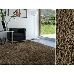Tappeto Shaggy hochflor 200x290 cm marrone