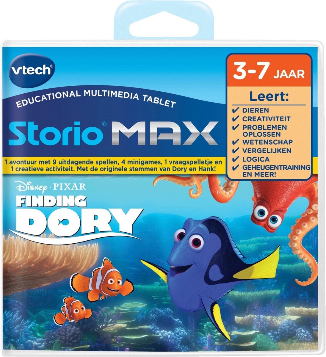 Vtech storio max Alla ricerca di Dory - Gioco per computer didattico - Accessorio per tablet per bambini - da 3 a 7 anni