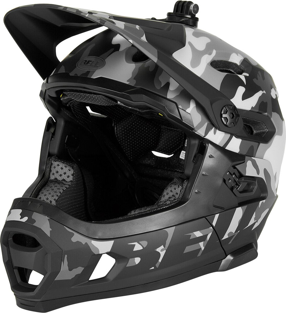 Casco bicicleta mtb bell super dh mips