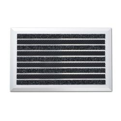 Zerbino d'ingresso linea professionale ottimali antracite, argento