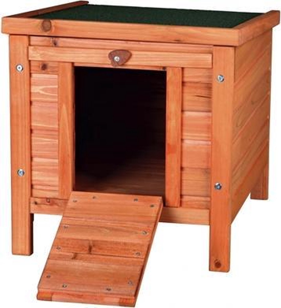 Trixie natura Casetta per conigli roditori - accessorio gabbia - 60x50x47 cm marrone