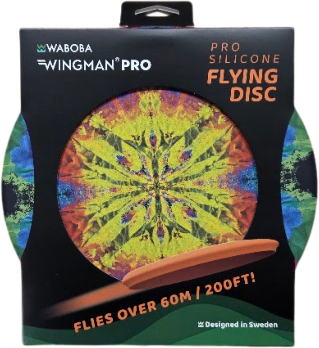Frisbee Waboba Wingman Pro - grande disco volante in silicone da 8,2 pollici.
