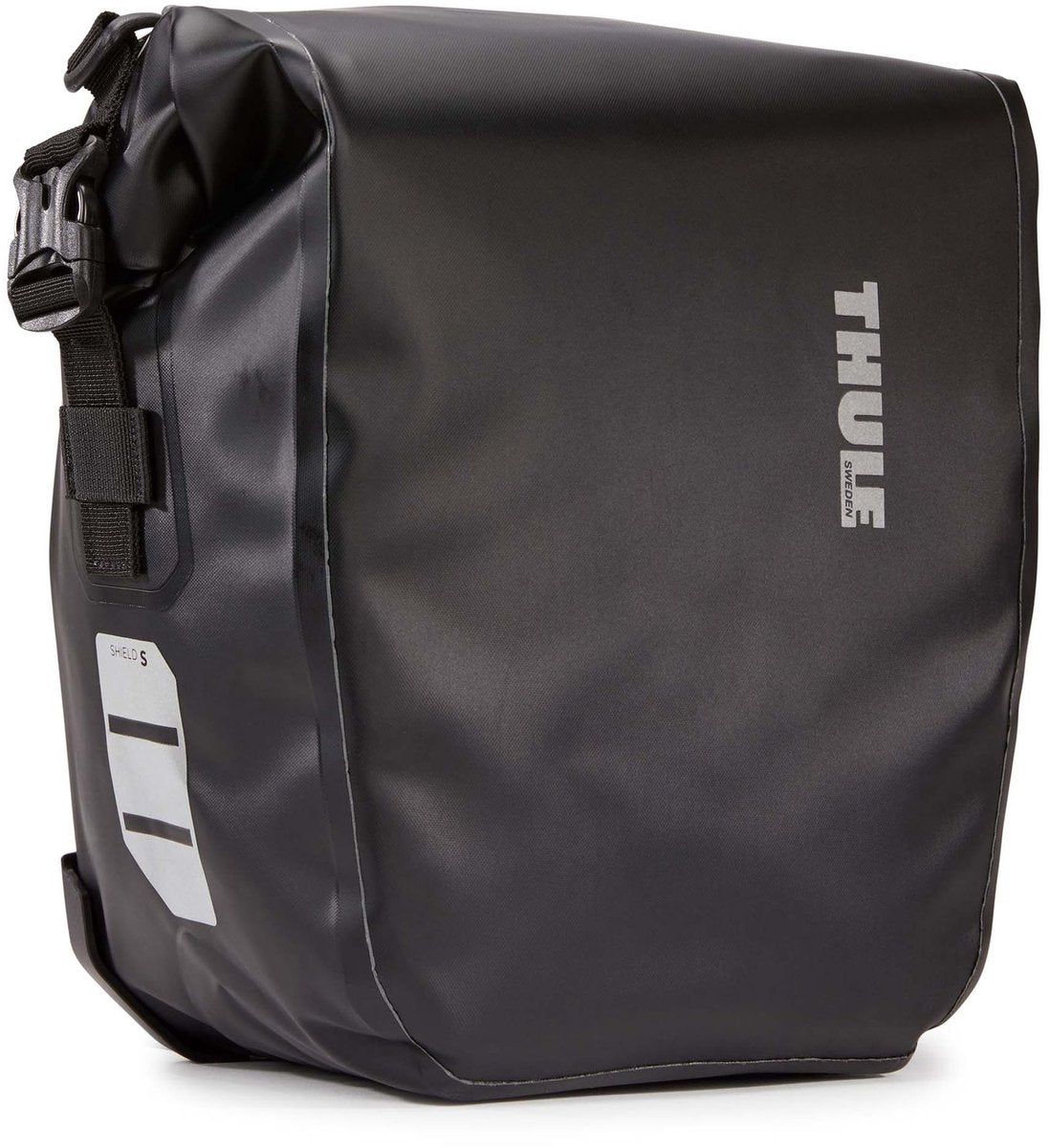 Borsa da bicicletta Thule Shield - nera - capacità 13 l - set di 2 pezzi capacità totale 26 l