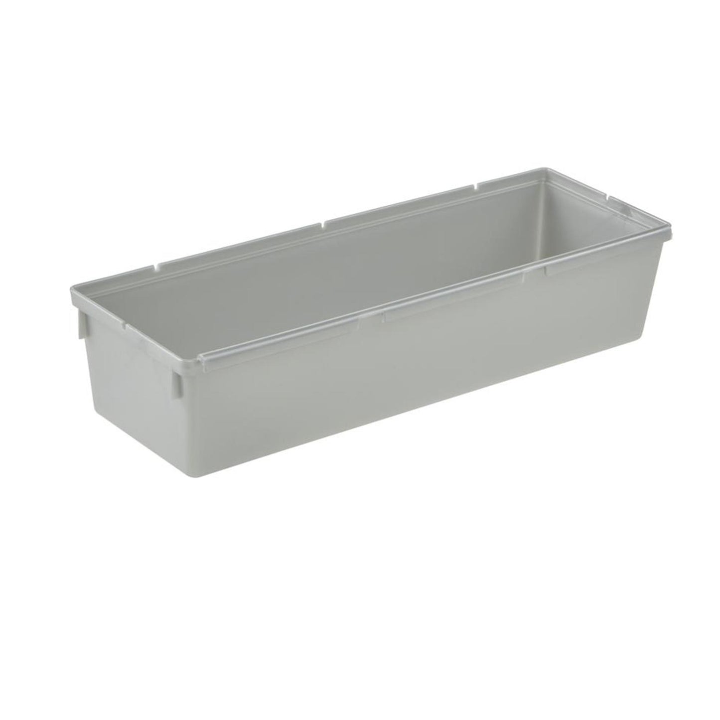 Divisorio per cassetti Keeper 23x8x5cm argento