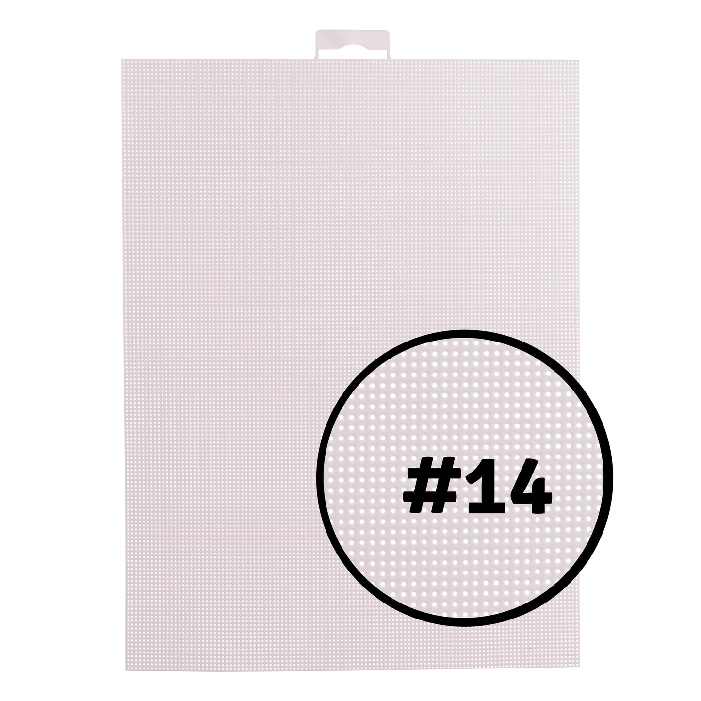 Vaessen creative • rejilla de plástico 21x28cm 14mesh blanco