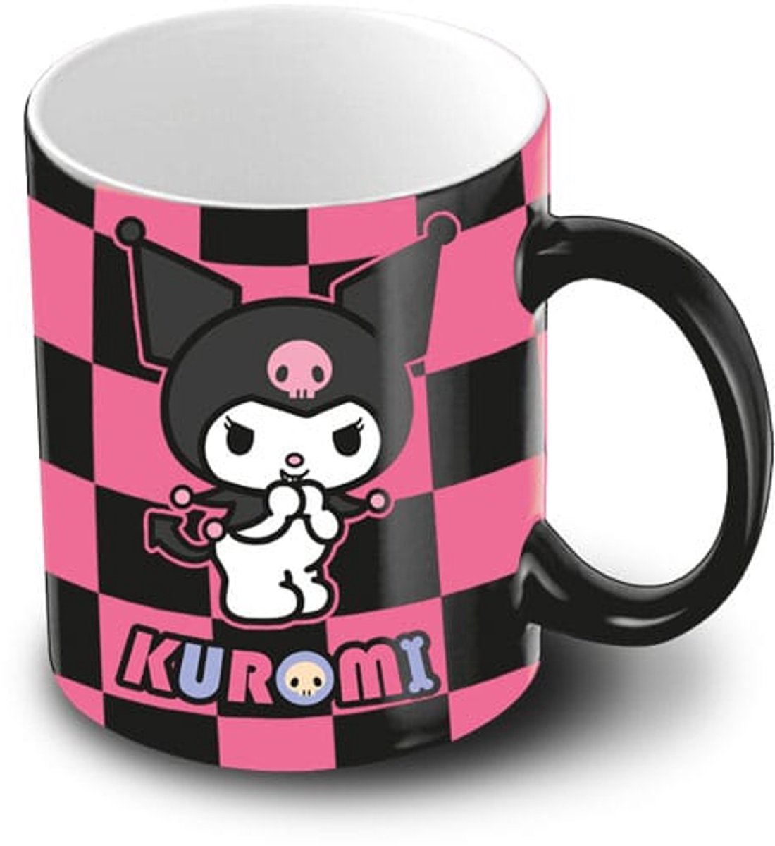 Charactermania Charactermania – Taza de cerámica Kuromi Ajedrez