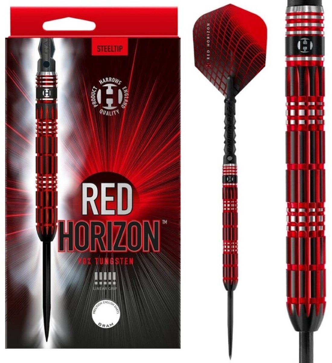 Erpici orizzonte rosso 90% tungsteno 26gr