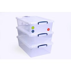 Scatola portaoggetti davvero utile scatole 43ccb-pk3 43 l trasparente