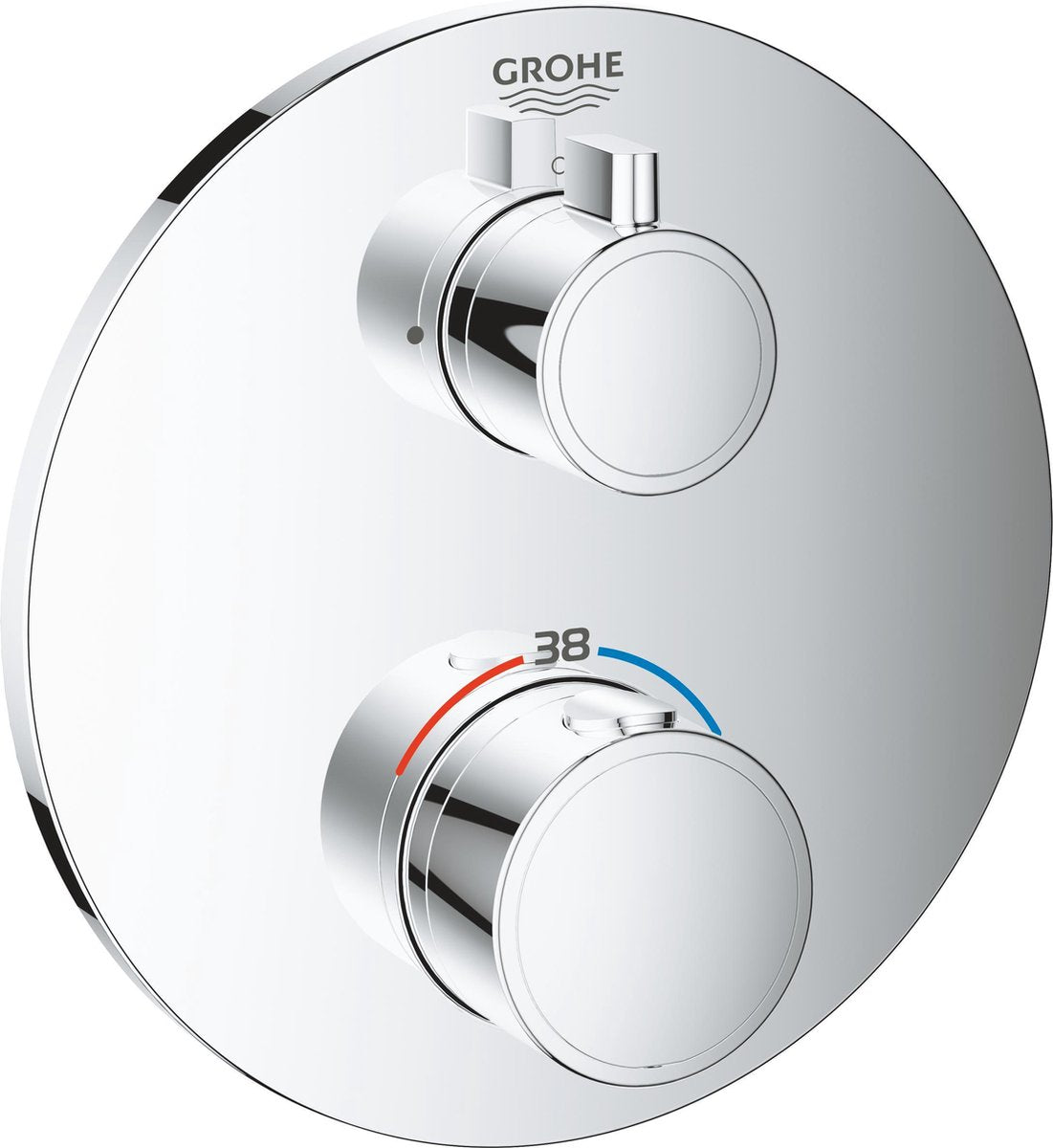 Rubinetto doccia termostatico a incasso Grohe Grohtherm - cromo