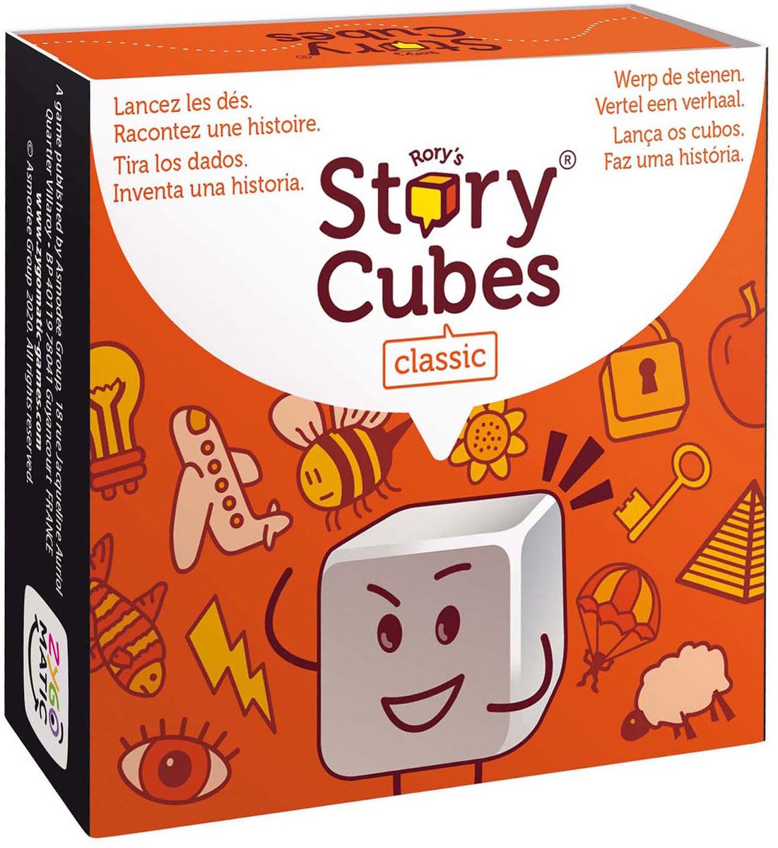 La storia di Asmodee Rory cubette originali da dadi a dadi