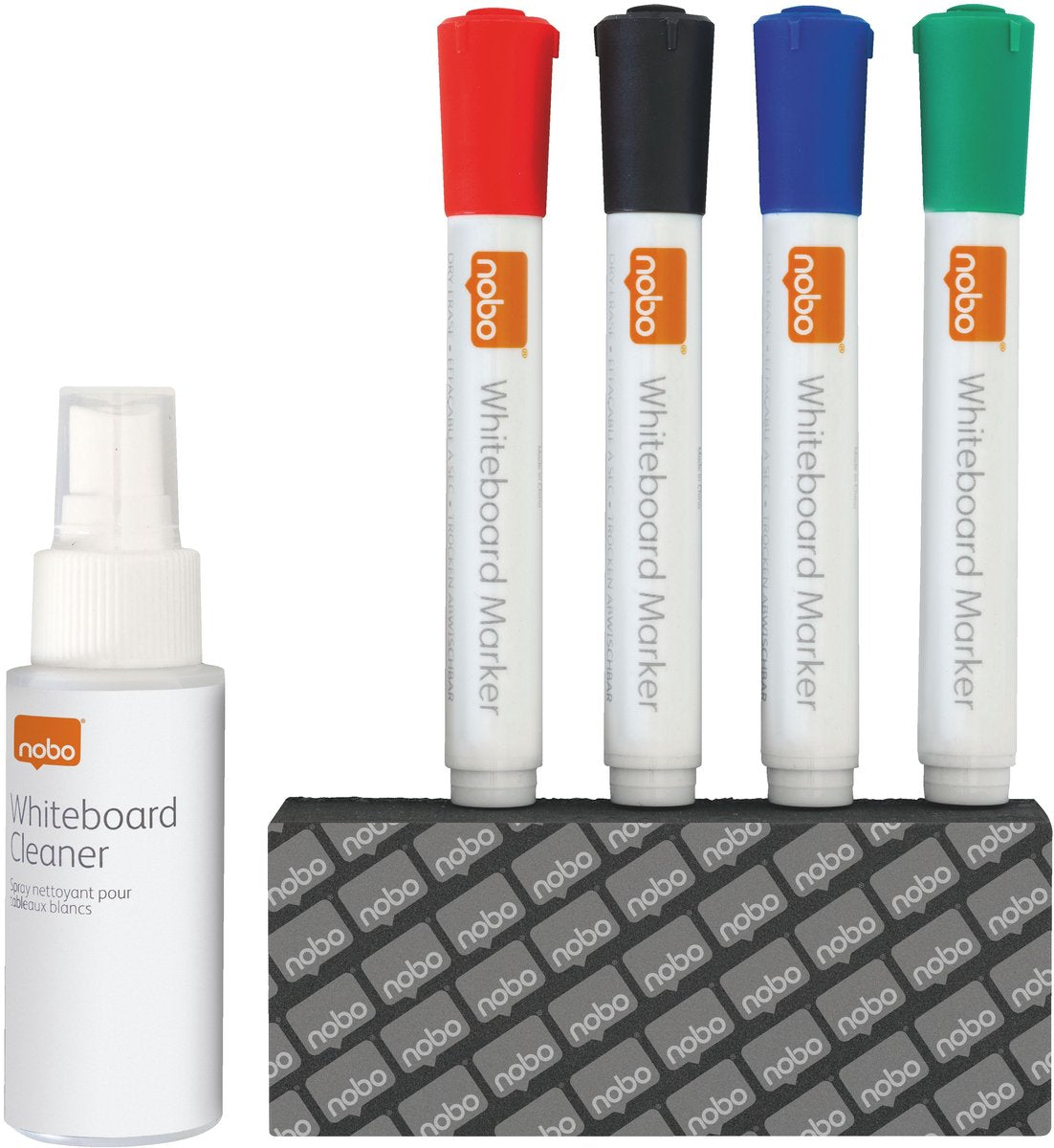 Starter kit di accessori per lavagna Nobo | 6 pezzi