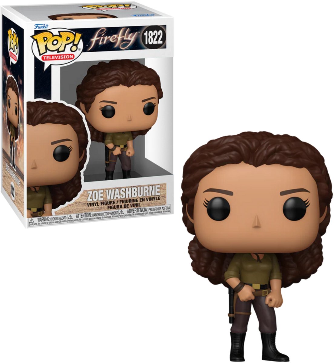 Funkopop! televisione: firefly - zoe washburne #1822