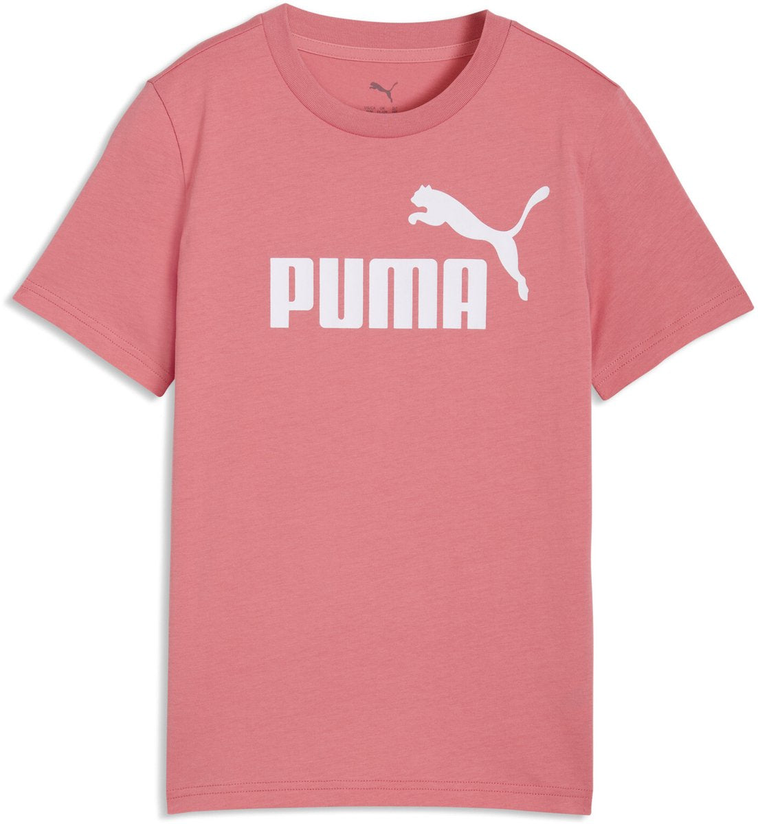 Puma ess n. 1 maglietta per ragazze con logo tee g - rosa selvaggio