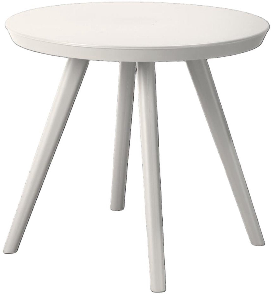 Tavolo per bambini Van der Meulen in plastica tortora pastello rotondo 50,5 cm giocattoli.