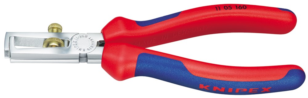 Pinza spelafili Knipex + molla cromata. comodità 160 mt - 11 05 160 sb - 1105160sb