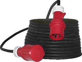 Cavo prolunga 5mt 5g2,5 16a