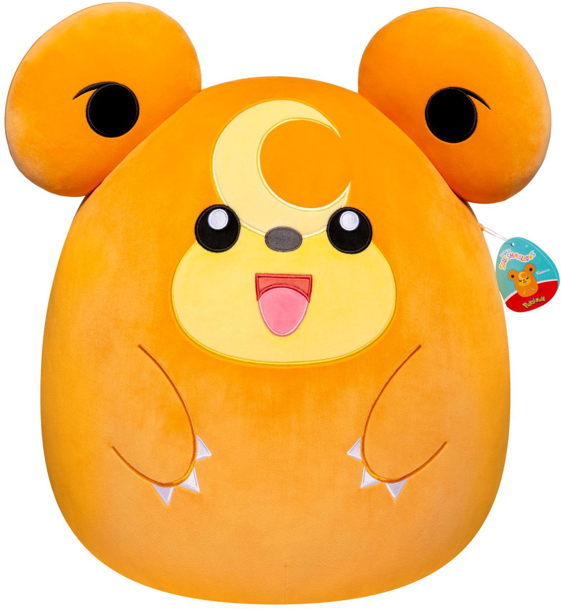 Jazwares Squishmallows Pokemon Hugg Teddisura, 35 cm