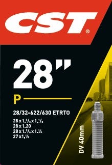 Tubo interno CST DV16 28 pollici 28 32-622 DV 40 mm 071604
