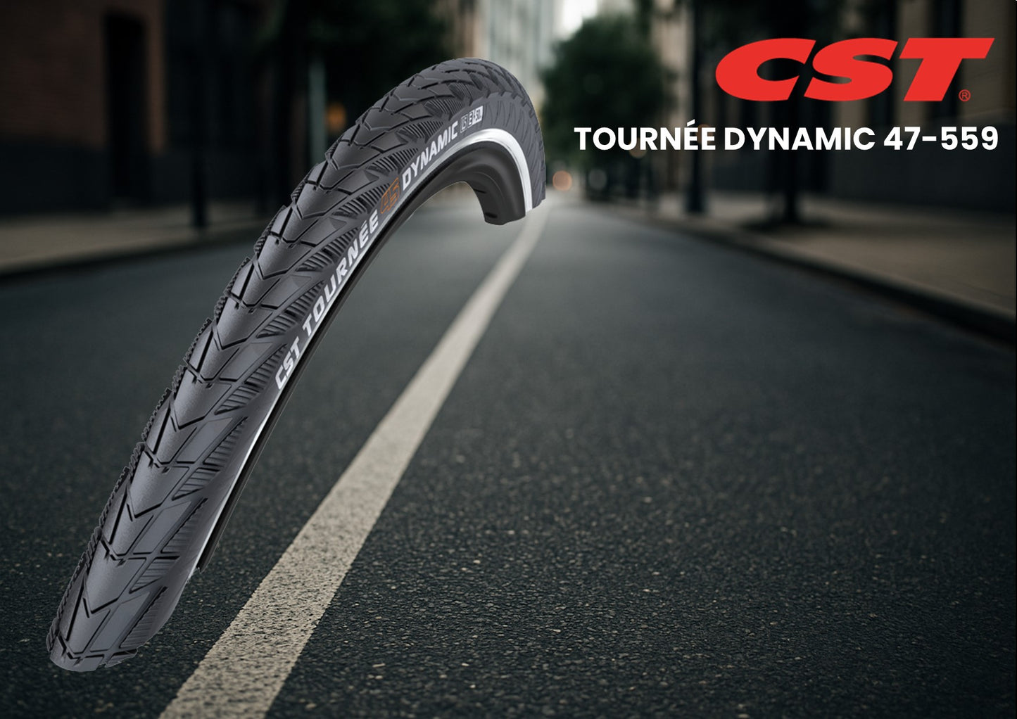 CST Tire Tour Dynamic 26 x 1,75 ZW Reflit
