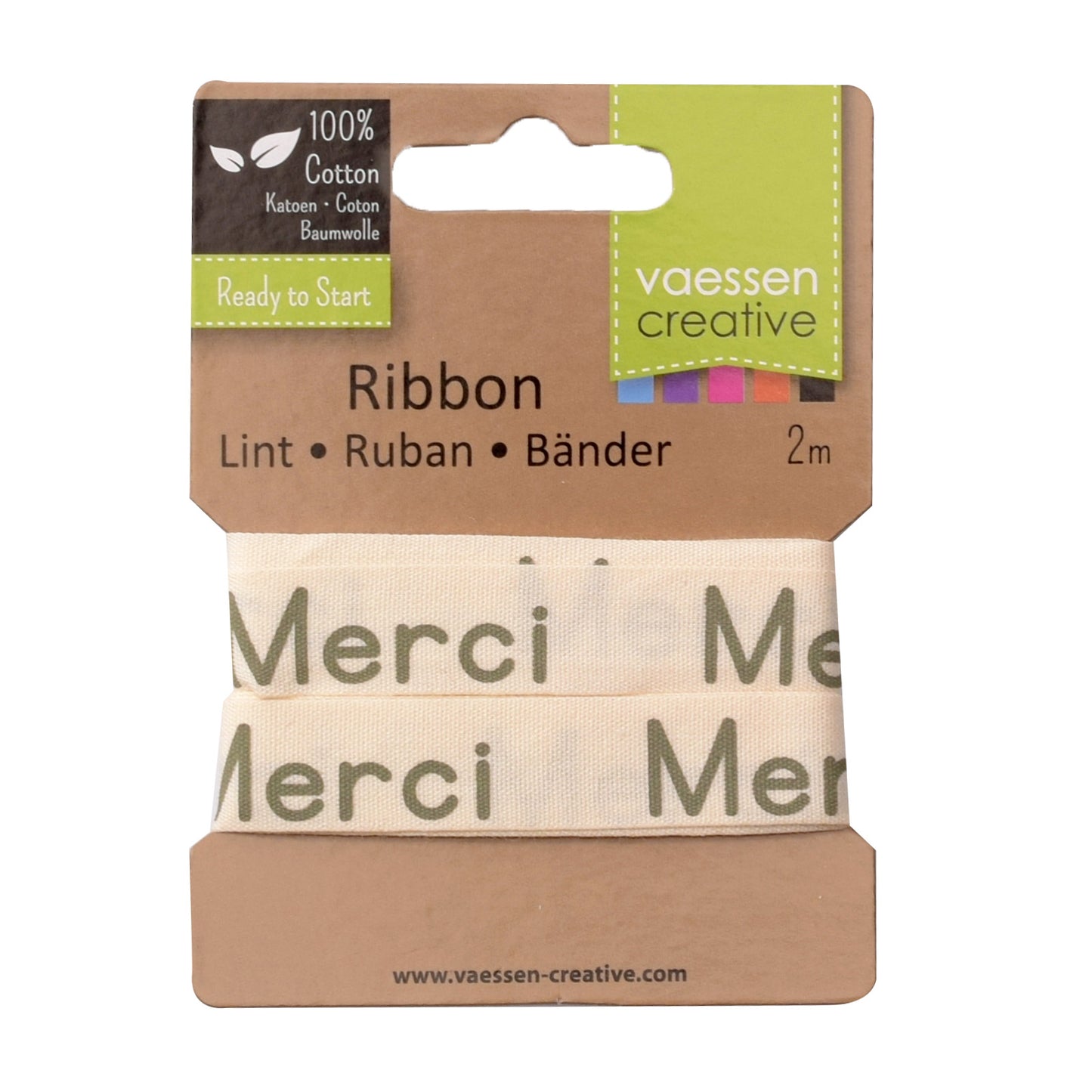 Vaessen creative • nastro 2mx15mm fr grazie