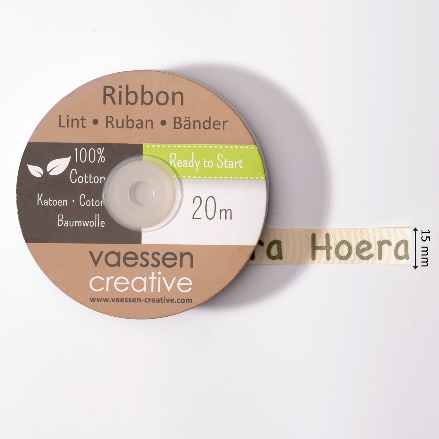 Vaessen creative • nastro 20mx15mm e evviva