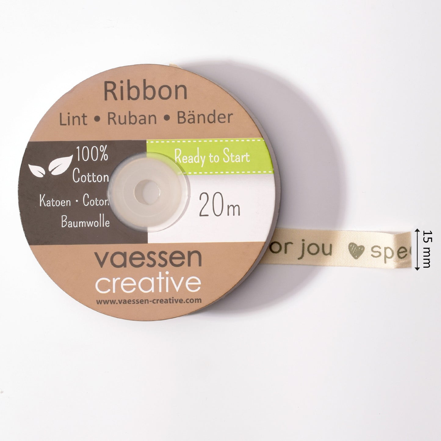 Vaessen creative • nastro 20mx15mm nl appositamente per te