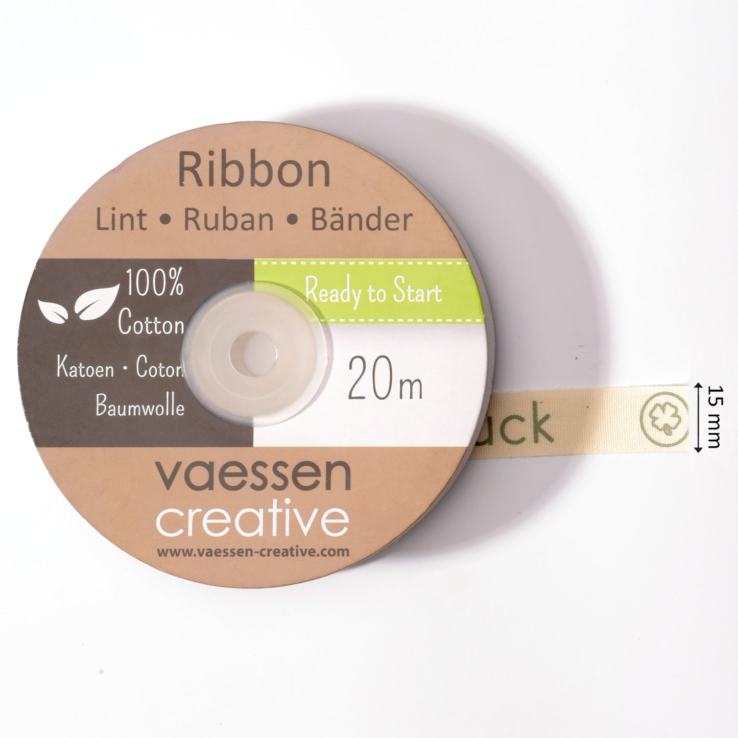 Vaessen creative • nastro 20mx15mm di fortuna